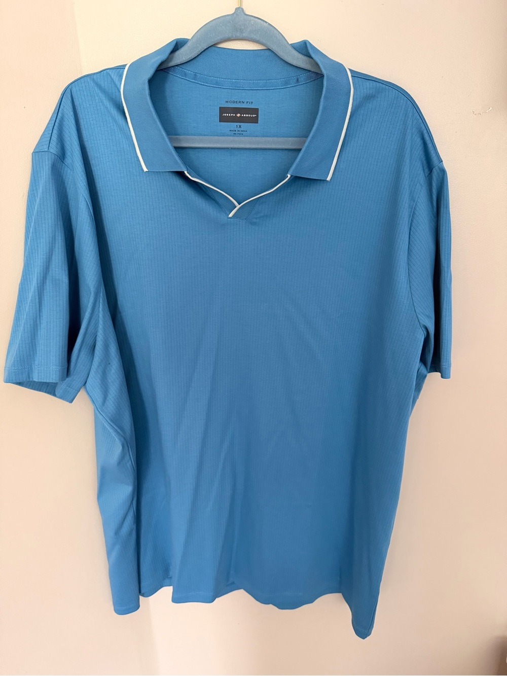Joseph Abboud Blue Polo Shirt with